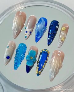 Top 10 press-on nail styles loved by vietnamese millennials and gen z