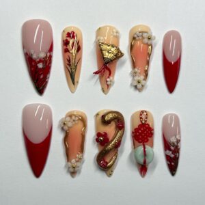 Top 10 press-on nail styles loved by vietnamese millennials and gen z