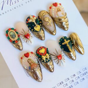 Top 10 press-on nail styles loved by vietnamese millennials and gen z