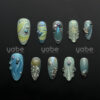 Ocean Enchant Splash Press on Nails