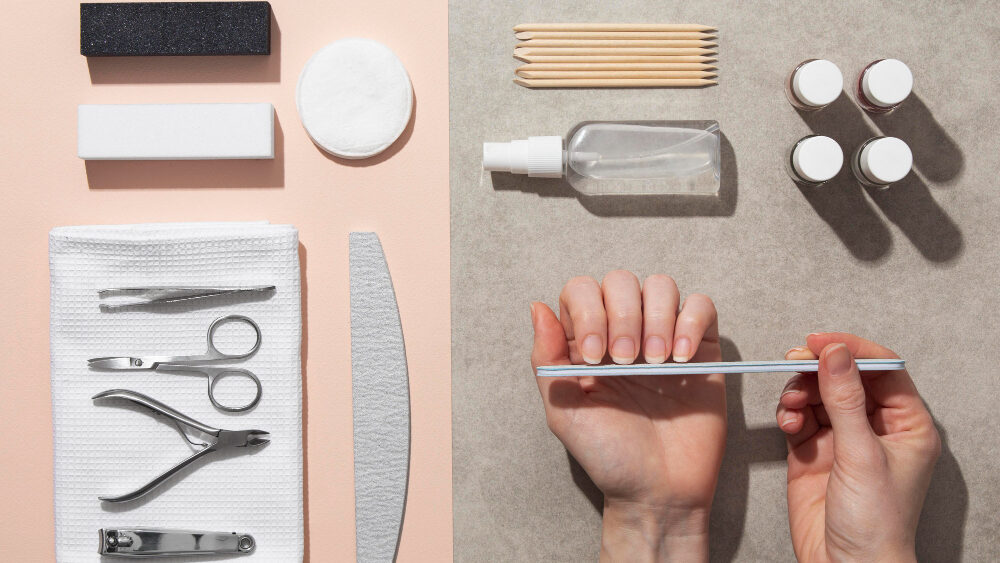 How to apply press on nails at home (step-by-step)