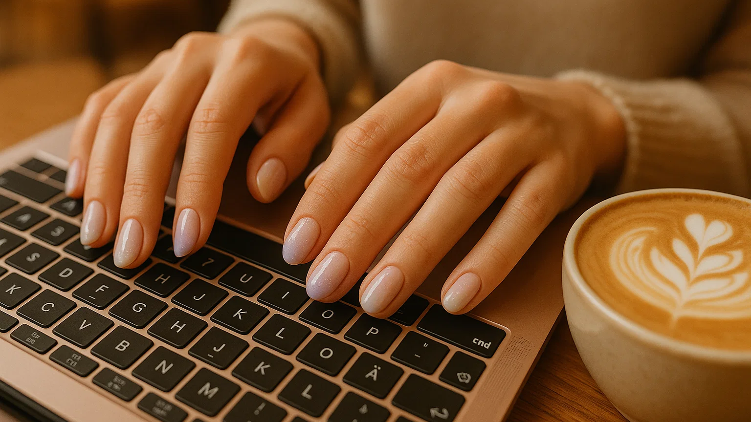 Coffee date nails: yabe vietnam’s cute & playful press-ons for daily café chic