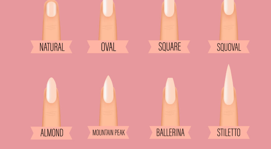 Nail shapes 101 – coffin, stiletto, almond & more (which suits you? )